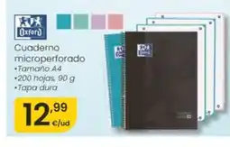 Eroski OXFORD Cuaderno microperforado oferta