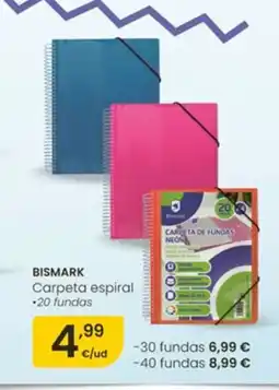 Eroski BISMARK Carpeta espiral oferta