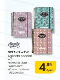 Eroski OCEAN'S WAVE Agenda escolar oferta