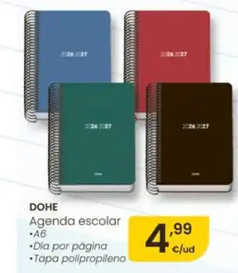 DOHE Agenda escolar