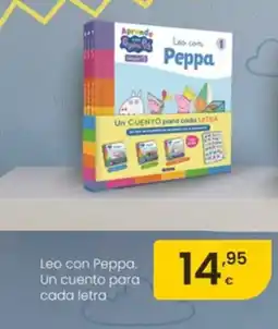 Eroski Leo con Peppa. Un cuento para cada letra oferta