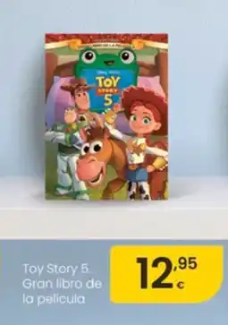 Eroski Toy Story 5. Gran libro de la película oferta