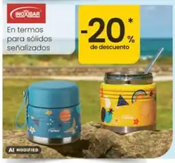 Eroski En termos para sólidos señalizados oferta
