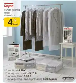 Eroski RAYEN Funda guarda ropa oferta