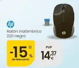Eroski HP Ratón inalámbrico 220 negro oferta