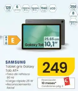 Eroski SAMSUNG Tablet gris Galaxy Tab All+ oferta