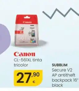Eroski ANON CL-561XL tinta tricolor oferta