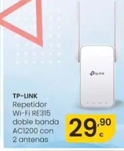 Eroski TP-LINK Repetidor Wi-Fi RE315 doble banda AC1200 con 2 antenas oferta