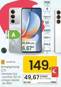 Eroski REALME Smartphone C71 oferta