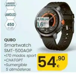 Eroski QUBO Smartwatch SMT-500AGP oferta