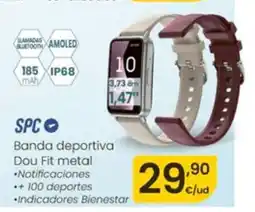 Eroski SPC Banda deportiva Dou Fit metal oferta