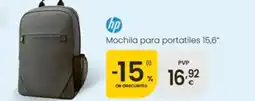 Eroski HP Mochila para portatiles 15,6" oferta