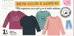 E.Leclerc Camiseta manga larga oferta