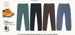 E.Leclerc Vaquero o pantalón de tela oferta