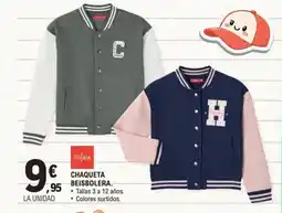 E.Leclerc Chaqueta beisbolera oferta