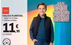 E.Leclerc Chaleco plumífero oferta