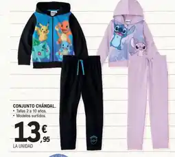 E.Leclerc Conjunto chándal oferta