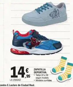 E.Leclerc Zapatilla deportiva oferta