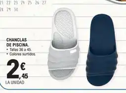 E.Leclerc Chanclas de piscina oferta