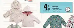 E.Leclerc Sudadera estampada oferta