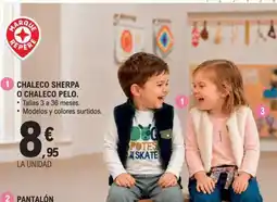 E.Leclerc Chaleco sherpa o chaleco pelo oferta