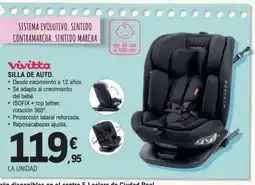E.Leclerc VIVITTA Silla de auto oferta