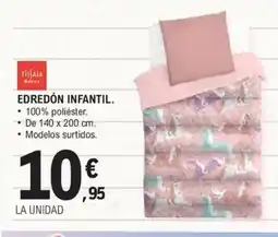 E.Leclerc Edredón infantil oferta