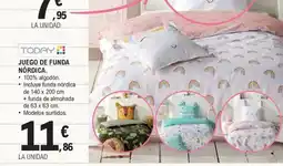 E.Leclerc Juego de funda nórdica oferta
