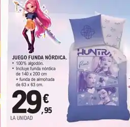 E.Leclerc Juego funda nórdica oferta
