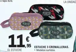 E.Leclerc Estuche 3 cremalleras oferta