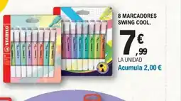 E.Leclerc 8 marcadores swing cool oferta