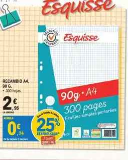 E.Leclerc Recambio a4 oferta