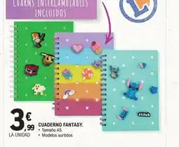 E.Leclerc Cuaderno fantasy oferta
