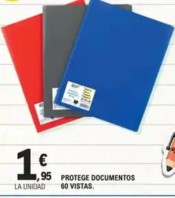E.Leclerc Protege documentos 60 vistas oferta