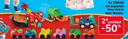 Carrefour En todos los juguetes paw patrol spin master oferta