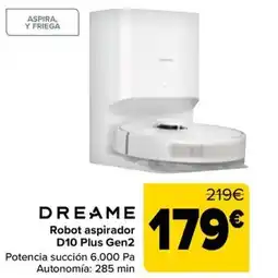 Carrefour DREAME Robot aspirador D10 Plus Gen2 oferta