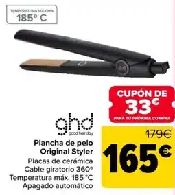 Carrefour GHD Plancha de pelo Original Styler oferta