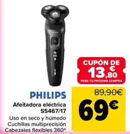 Carrefour PHILIPS Afeitadora eléctrica S5467/17 oferta