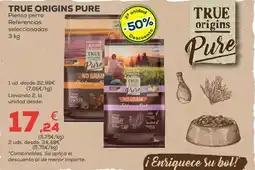 Kiwoko TRUE ORIGINS PURE Pienso perro Referencias seleccionadas oferta