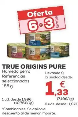 Kiwoko TRUE ORIGINS PURE Húmedo perro Referencias seleccionadas oferta