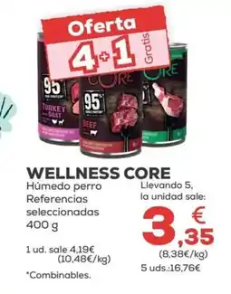 Kiwoko WELLNESS CORE Húmedo perro Referencias seleccionadas oferta