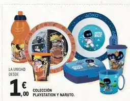 E.Leclerc Colección playstation y naruto oferta