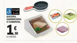 E.Leclerc Quesera, sandwichera o fiambrera oferta