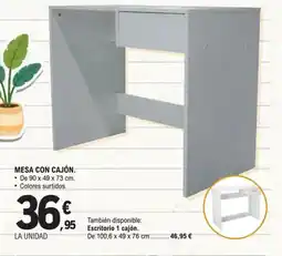 E.Leclerc Mesa con cajón oferta