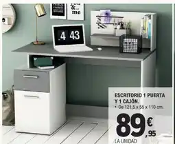 E.Leclerc Escritorio 1 puerta y 1 cajón oferta