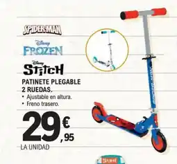 E.Leclerc Patinete plegable 2 ruedas oferta
