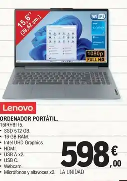 E.Leclerc LENOVO Ordenador portátil oferta