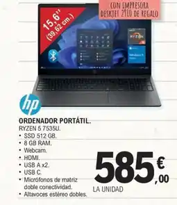 E.Leclerc HP Ordenador portátil oferta
