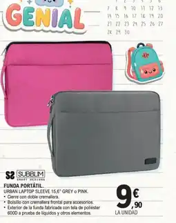 E.Leclerc Funda portátil oferta