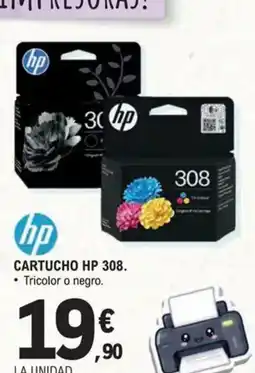 E.Leclerc HP Cartucho hp 308 oferta